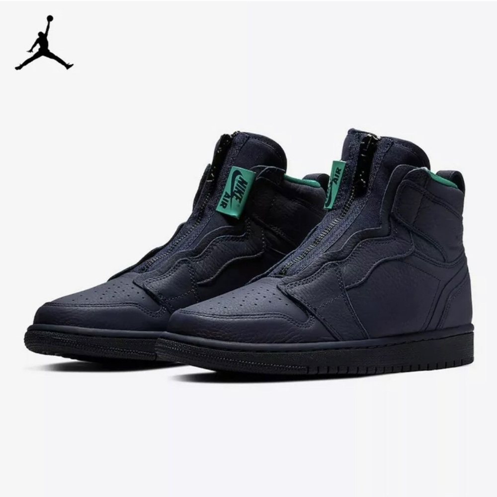 Nike Air Jordan 1 Retro High Zip Blackened Blue